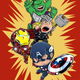 Illustration for article titled Mighty Cute Avengers: The Most Adorable Avengers Fan Art Ever!